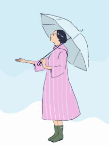 雨の日