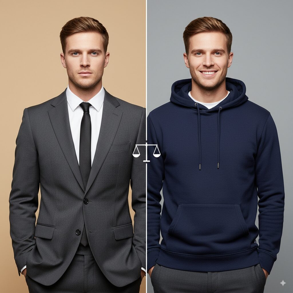 免許証写真 服装 パーカー (4)