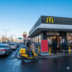 年末年始 昼マック (1)