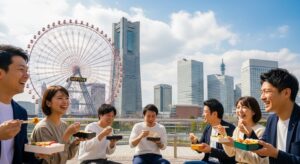 梅田 お弁当 食べる場所 (1)