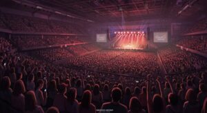 武道館 2階席 西