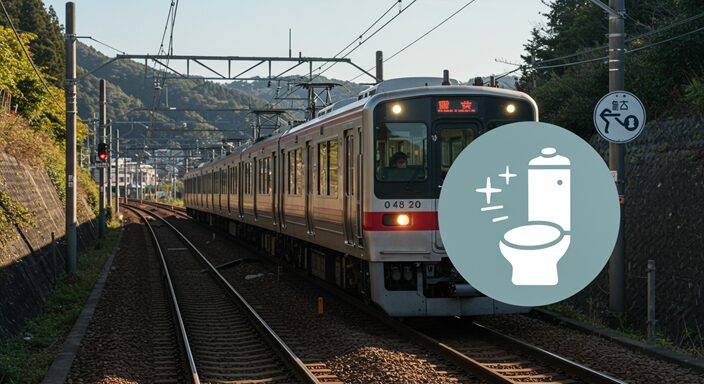 普通電車 トイレ どこ