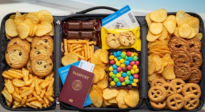 飛行機 お菓子持ち込み 国際線