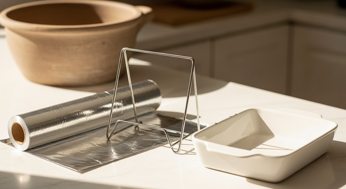 鍋仕切り 代用 (2)