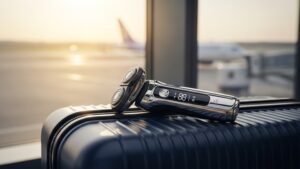 電動シェーバー 飛行機 スーツケース