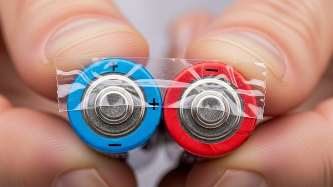 電池保存方法セロハンテープ (4)