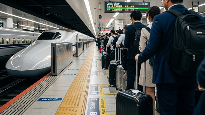 東北新幹線 混み具合 自由席 (6)