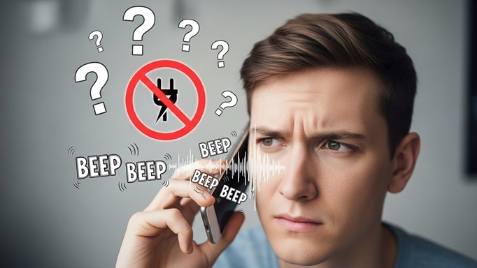 電話繋がらないプープープー