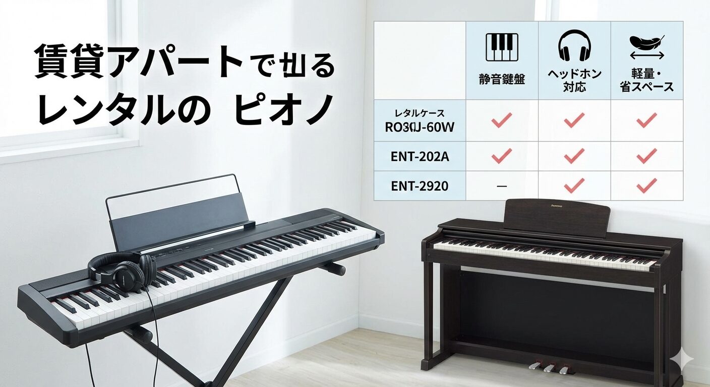 賃貸でキーボードはばれる?実験で分かった最強対策 (6)