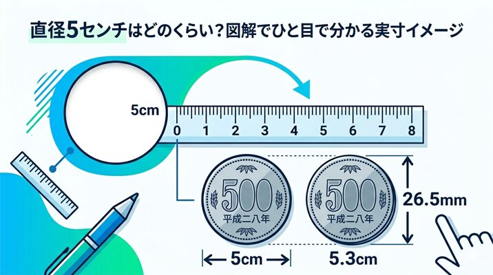 直径 5センチ どのくらい (2)