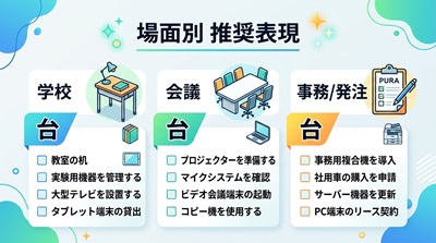 長机の数え方 (6)